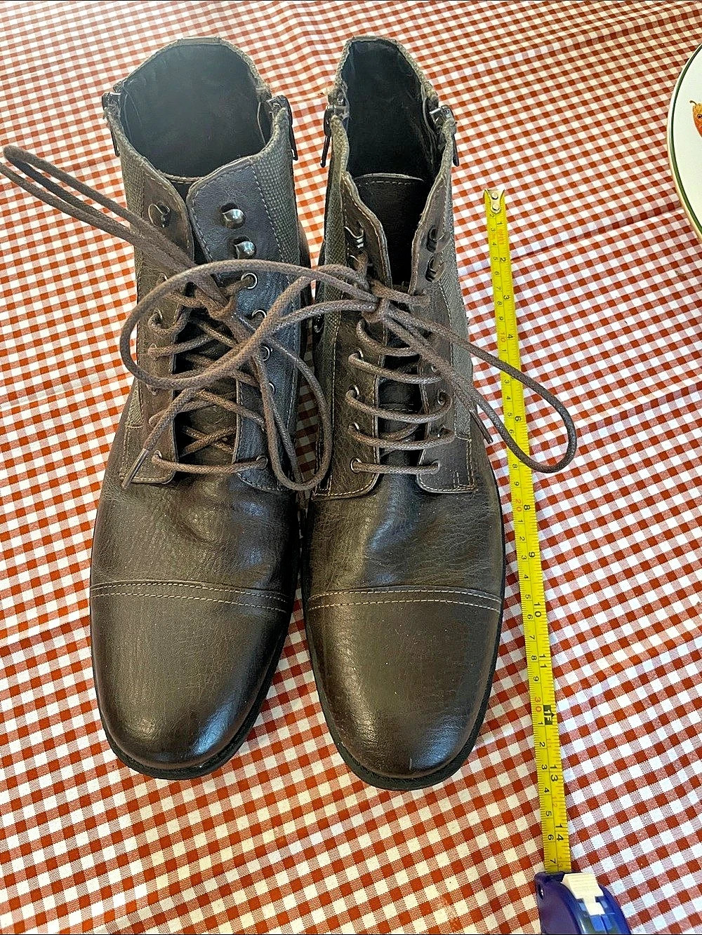 Florsheim Marlon 201 10D Leather Oxfords Brown US 10 D